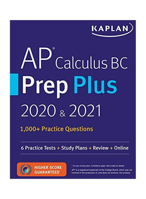 AP Calculus BC Prep Plus 2020 And 2021 paperback english - 04 February 2020