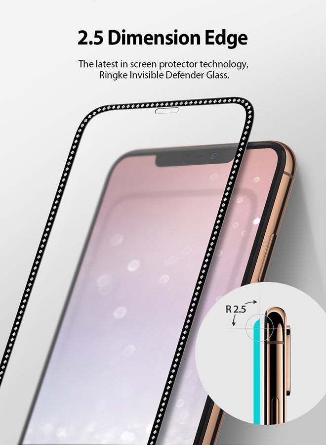 Ringke Tempered Glass Screen Protector For Apple iPhone 11 Pro Clear - Image 3