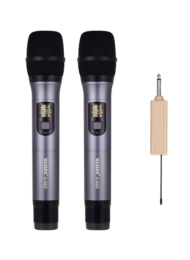 Wireless Handheld Microphone With Mini Receiver I4965-A Multicolour - Image 1