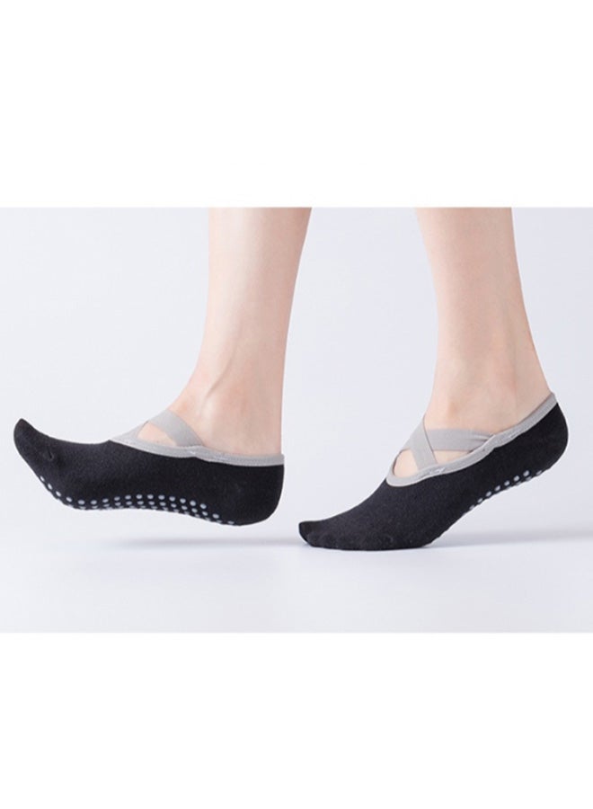 Generic Sweat Absorbent Non-Slip Yoga Socks  - Image 2