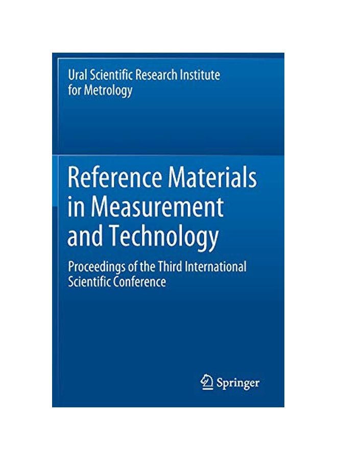 Reference Materials In Measurement And Technology hardcover english - 10 February 2020 