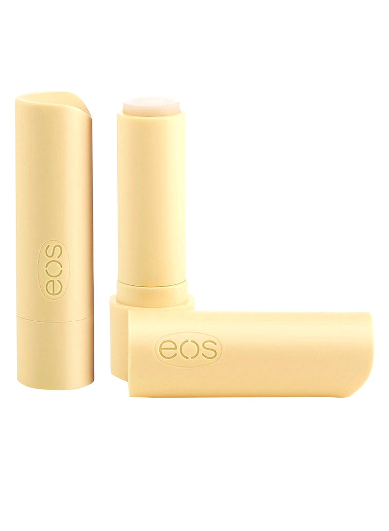 EOS Pack Of 2 Vanilla Bean Lip Balm 2 x 4grams - Image 1
