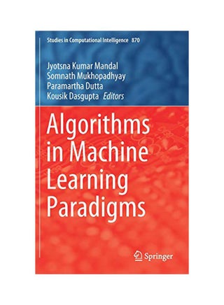 Algorithms In Machine Learning Paradigms hardcover english - 04 January 2020 - v1582217857/N34901783A_1