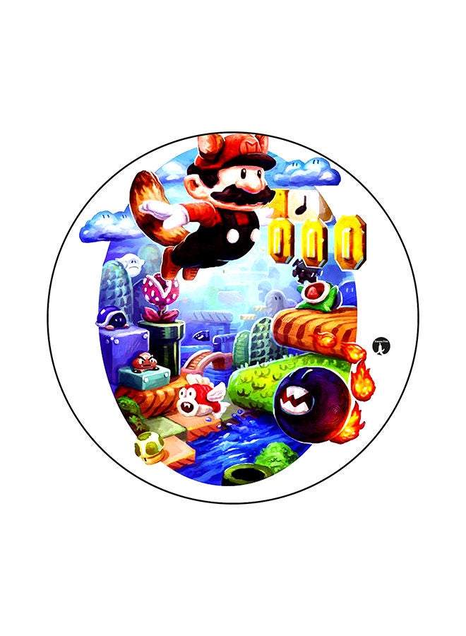 BP Printed Round Mouse Pad Multicolour
