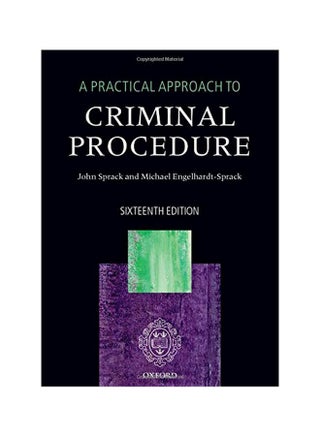 A Practical Approach To Criminal Procedure paperback english - 28 January 2020 - v1582218105/N34903187A_1