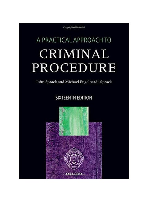A Practical Approach To Criminal Procedure paperback english - 28 January 2020