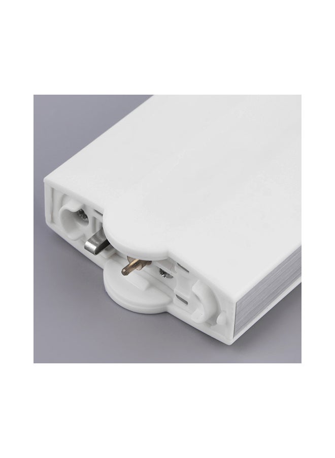 ماكينة إزالة الشعر بدون ألم تعمل باللمس وقابلة للشحن بنفسجي/أبيض 13x2x8سم - Image 4