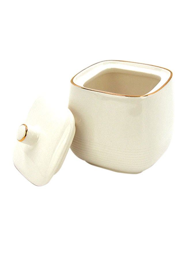 Sugar Bowl With Cover Multicolour 9x9x9centimeter  - Image 1