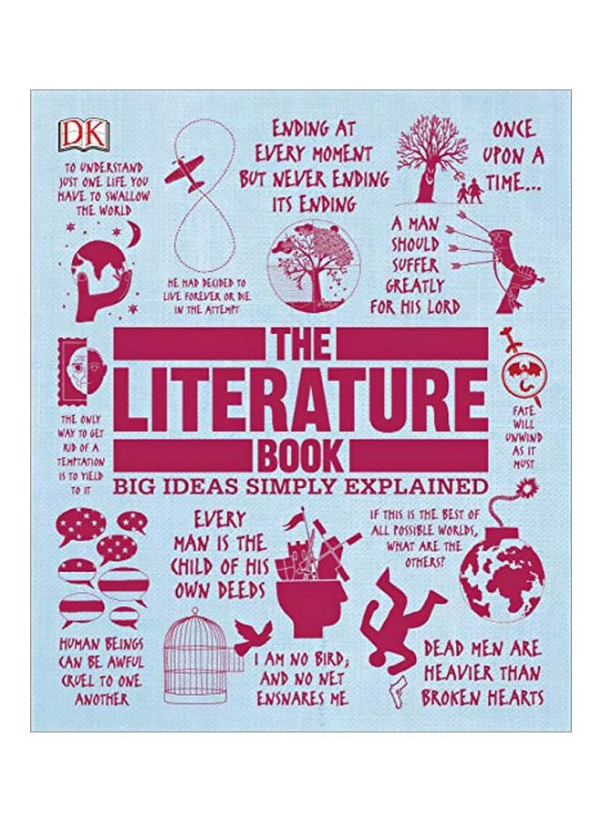 The Literature Book: Big Ideas Simply Explained paperback english - 11 February 2020 