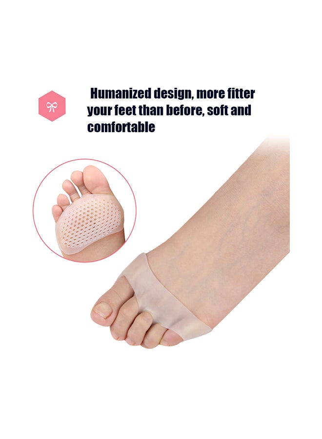 طقم بطانة داخلية من جل السيليكون لمقدمة القدم من قطعتين - Image 2