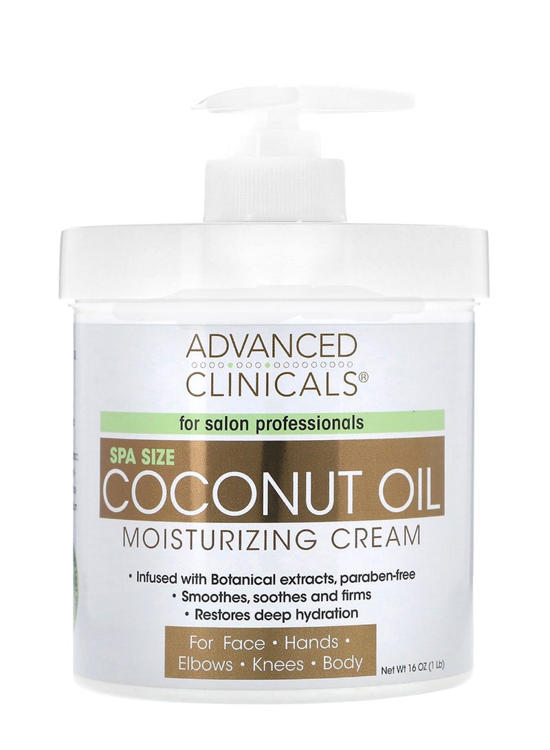 Advanced Clinicals - Coconut Oil Moisturizing Cream - Image 1