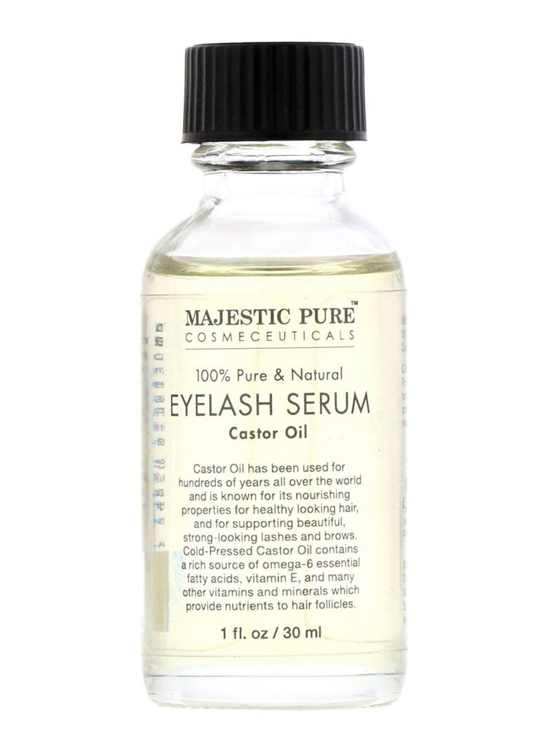 Majestic Pure Natural Eyelash Serum Castor Oil 30ml