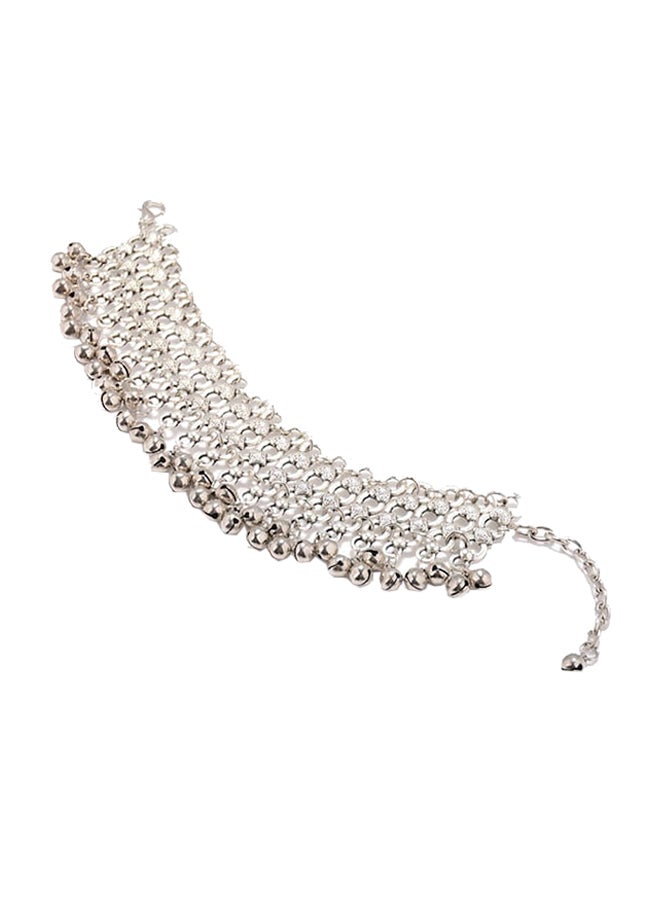 Beauenty - Solid Color Ethnic Stylish Chain Anklet - Image 1