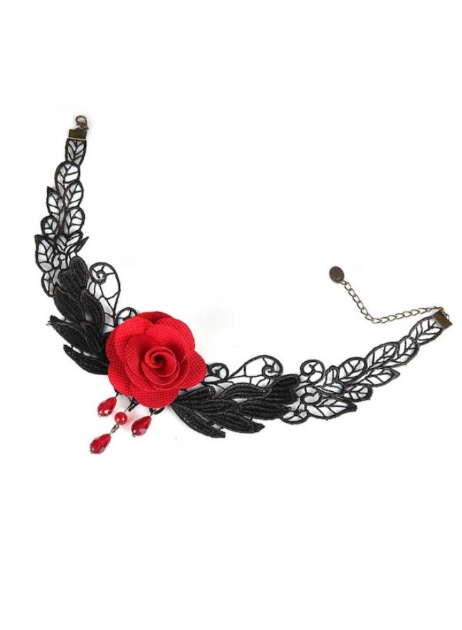 Hollow Out Flower Design Lace Choker - v1582222395/N34842252A_4