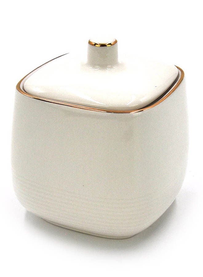 Sugar Bowl With Cover Multicolour 9x9x9centimeter  - Image 2