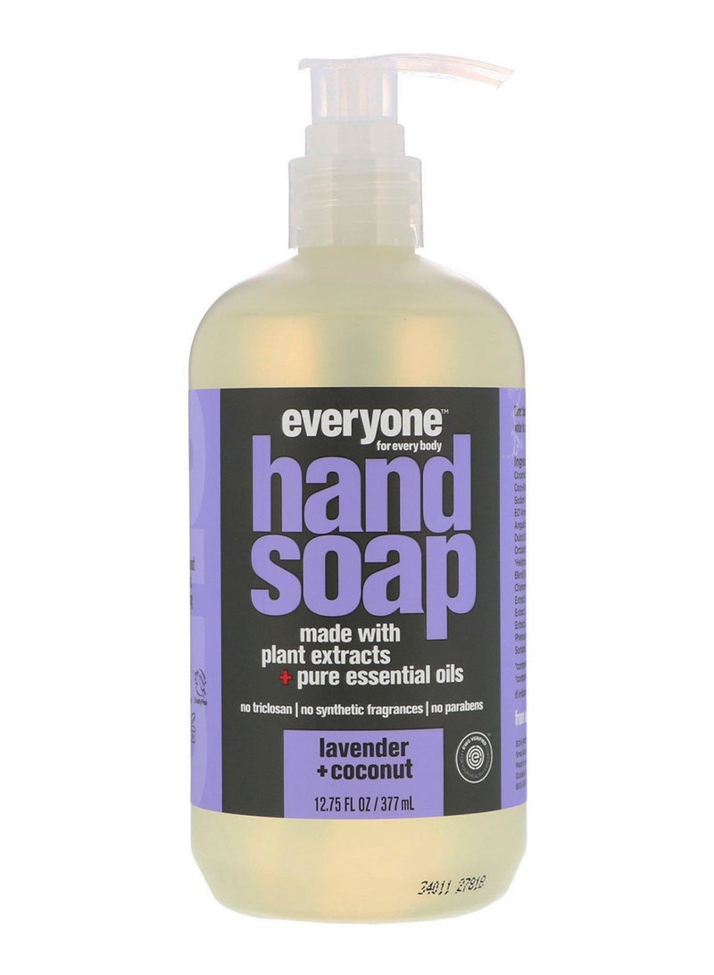 Lavender And Coconut Liquid Hand Soap 377ml