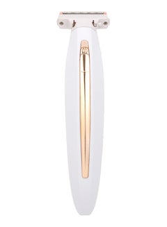 Generic Multifunction Rechargeable Electric Shaver Gold/White 21x3x14centimeter  - Image 1
