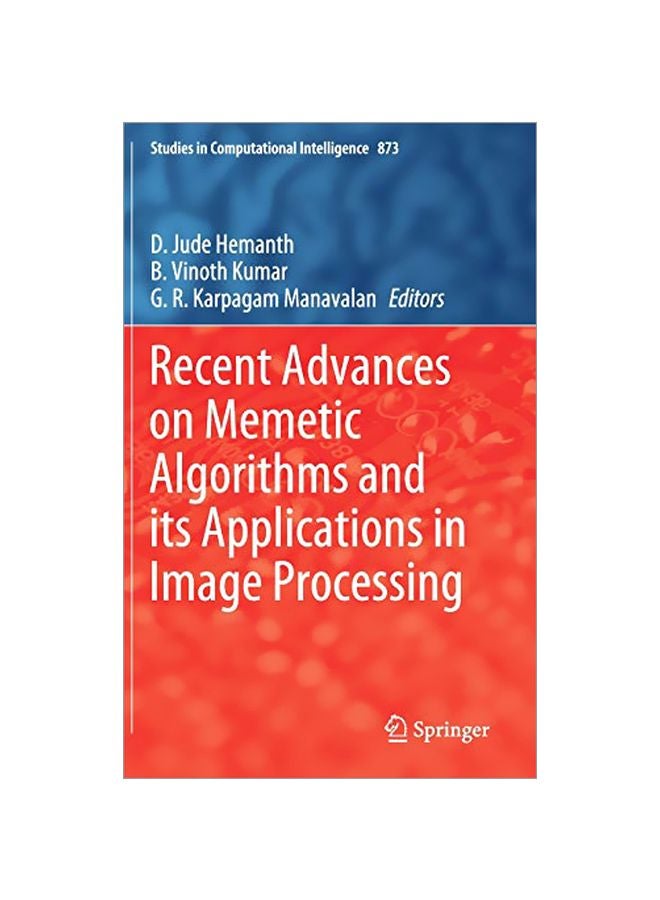 Recent Advances On Memetic Algorithms And Its Applications In Image Processing: Studies In Computational Education hardcover english - 13 February 2020 