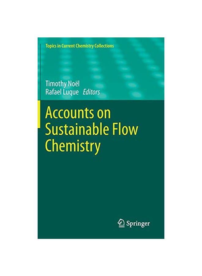 Accounts On Sustainable Flow Chemistry hardcover english - 24 January 2020 
