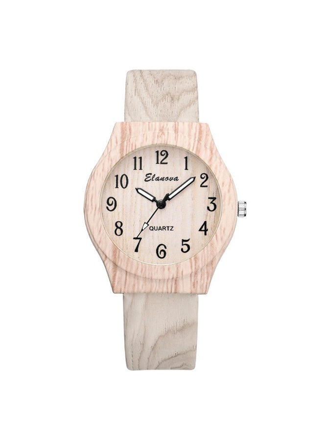 Elanova Women's Leather Analog Wrist Watch EL45W