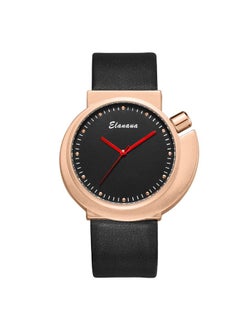 Elanova Men's Leather Analog Wrist Watch EL24B2 