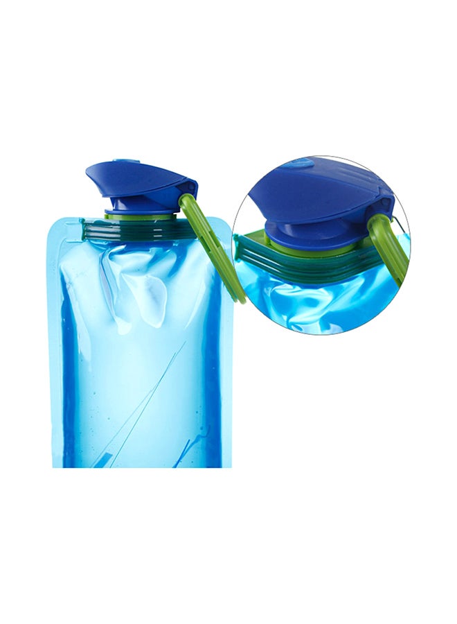 Beauenty Reusable Sports Travel Portable Water Bottle Blue 22.6 x 10.7cm - Image 4