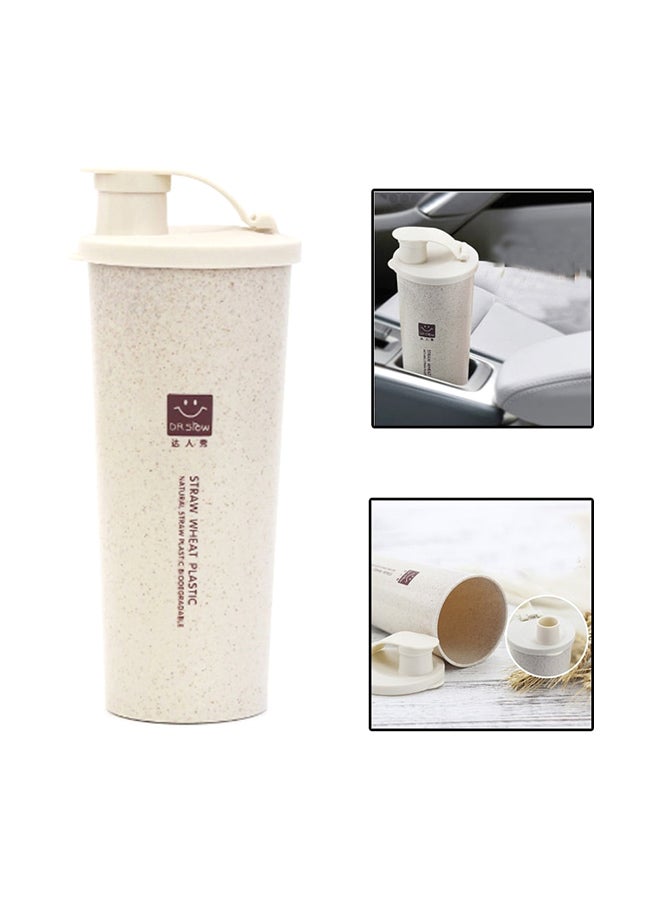 Beauenty Protein Powder Shaker Water Bottle Beige  - Image 2