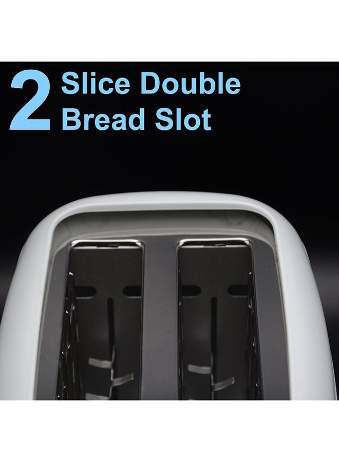 Emerald - 2 Sliced Toaster 850.0 W 450MG White - Image 1
