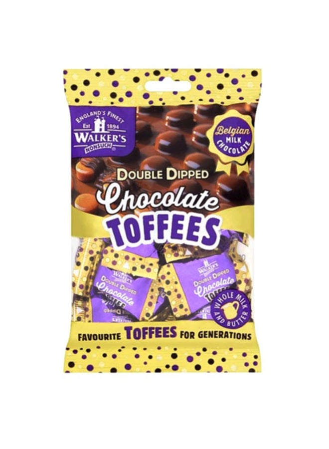 Walkers - Nonsuch Double Dipped Chocolate Toffees 135grams - Image 1
