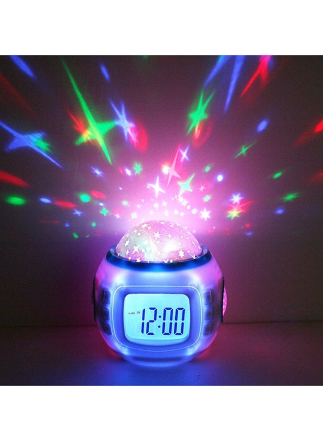 Beauenty Multifunctional Digital Led Projector White 10.4x10.2x8.2cm - Image 2