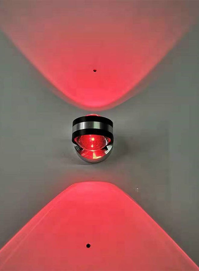 بيوينتي مصباح حائط LED بإضاءة من الجانبين أسود/ فضي 10 x 7.5سم - Image 2