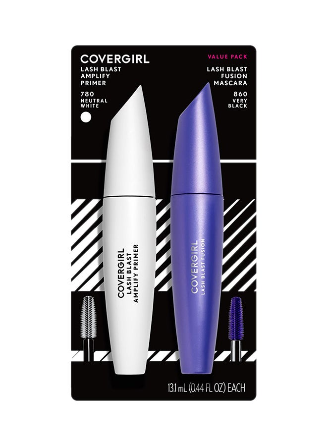 كفر جيرل Lash Blast Fusion Mascara And Amplify Primer White/Black 