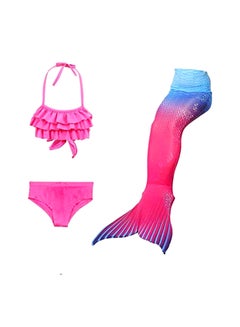 3-Piece Mermaid Swimsuit Set