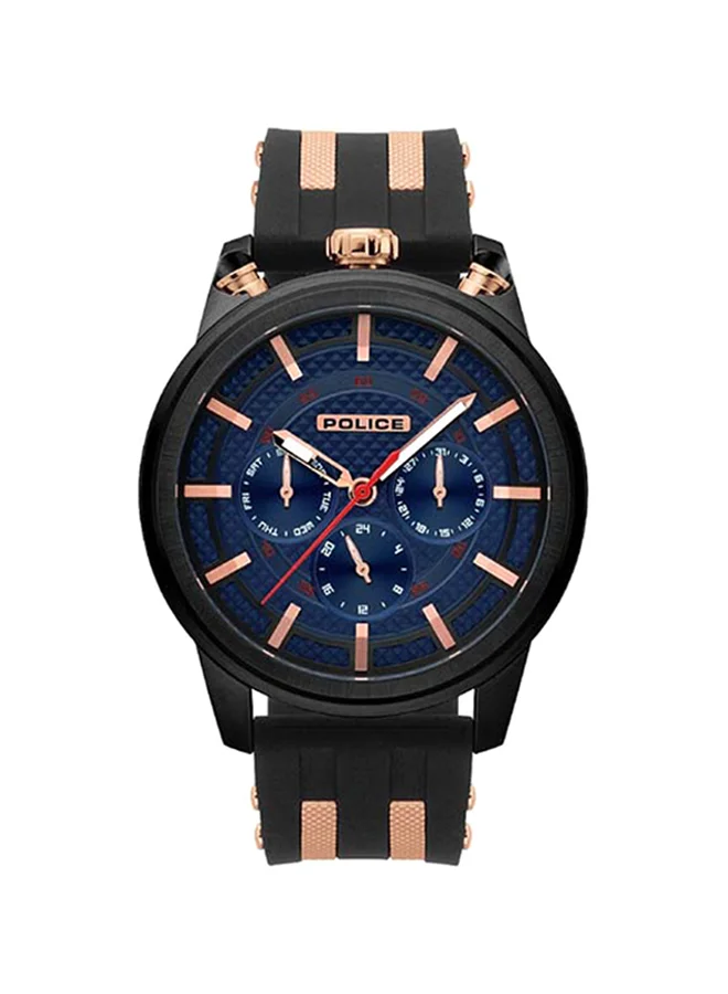 POLICE Rubber Analog Wrist Watch P 15414JSB-03P