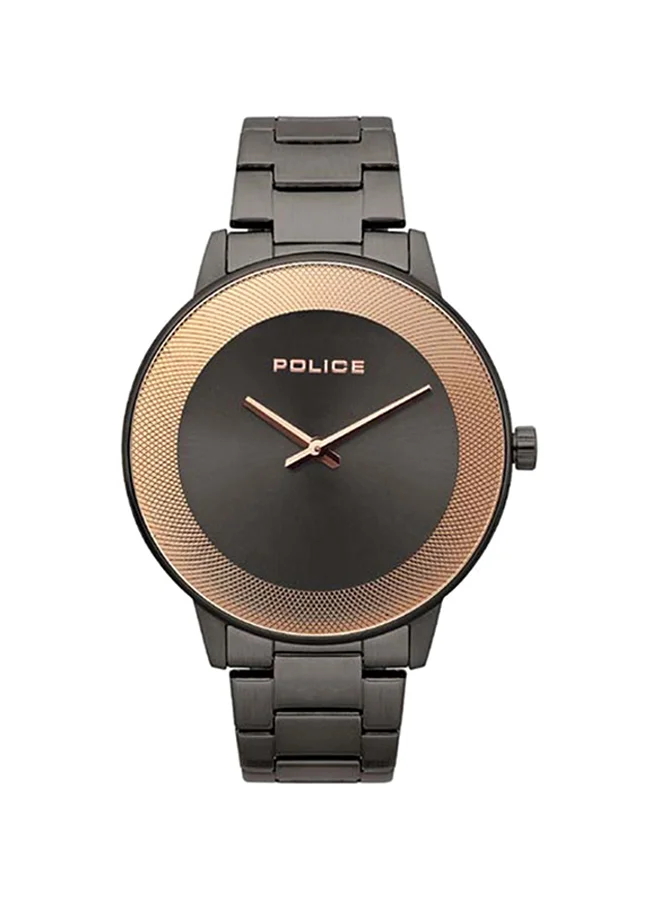 POLICE Stainless-Steel Analog Wrist Watch P 15386JSU-61M