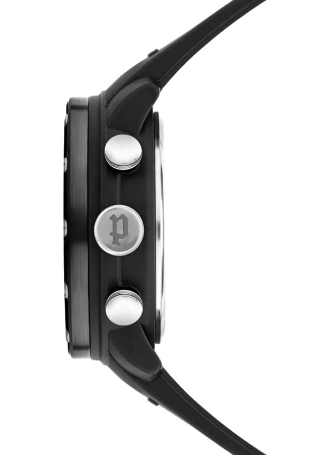 Men's Silicone Analog_Digital Wrist Watch P 16015JPBB-02P
