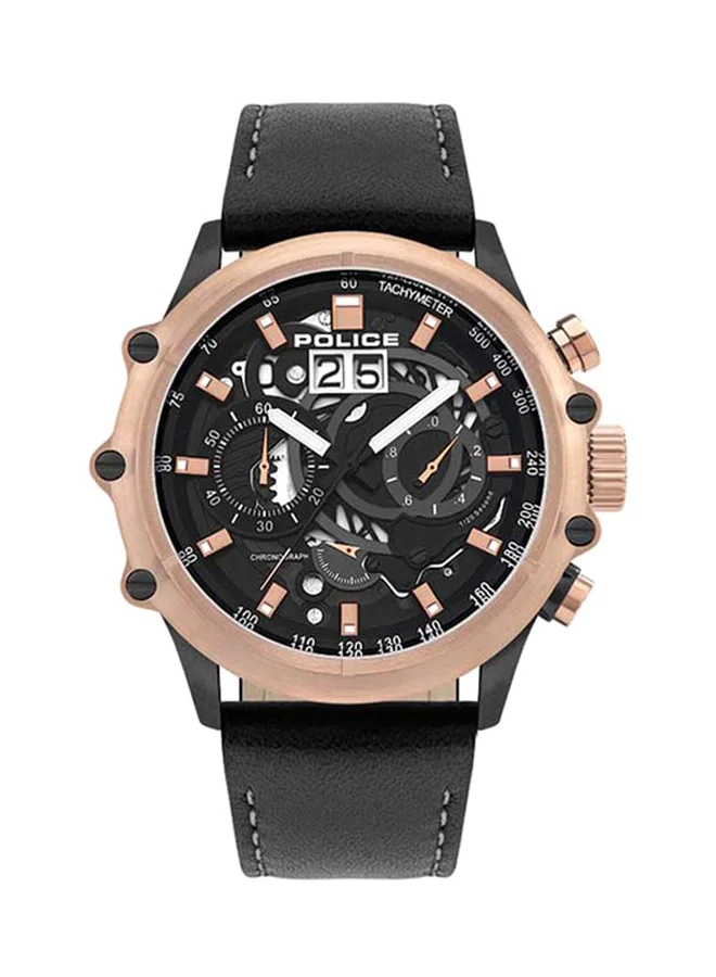 بوليس Mens Luang Chronograph Watch PL16018JSBR02