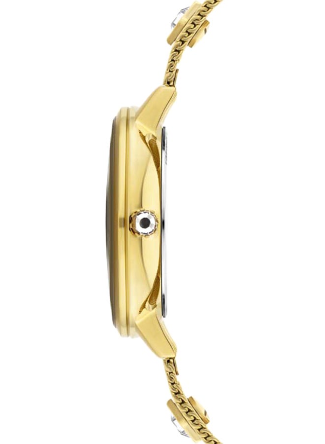 POLICE - Women's Socotra Round Shape Stainless Steel Analog Wrist Watch 42 mm - Gold - P 16031MSG-22MM - Image 1