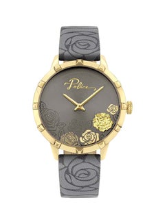 POLICE Women's Leather Analog Wrist Watch P 16040MSG-61  - Image 1