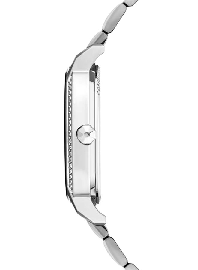 POLICE - Women's Nadu Round Shape Stainless Steel Analog Wrist Watch 42 mm - Silver - P 16043BS-79M - Image 1