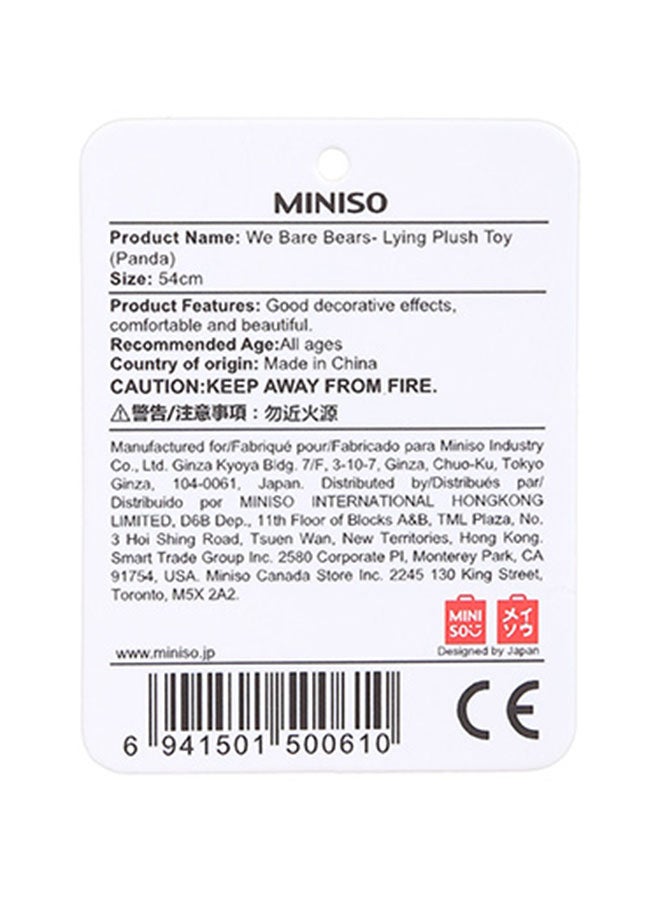 Miniso We Bare Bears Lying Plush Toy 54cm - Image 2