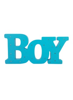 Salla Boy Sign LED Light Blue 40x21cm  - Image 1