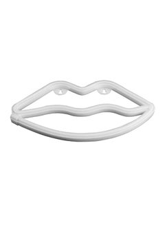 Salla Lips Pattern Neon Led Light Red 26x14cm  - Image 1