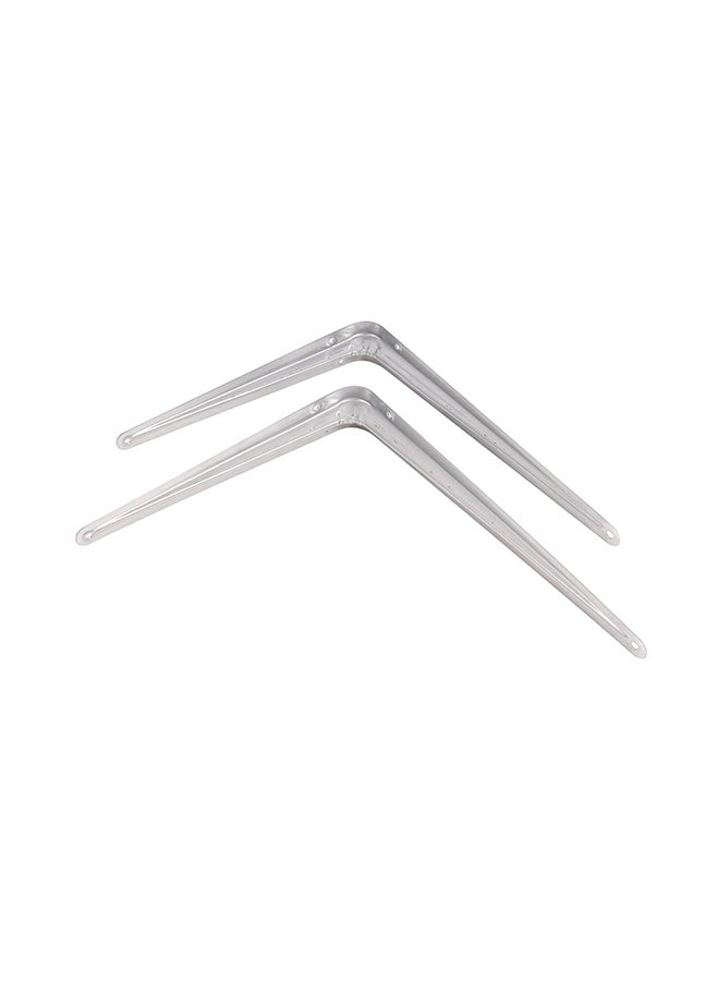 London Grey Shelf Bracket 20pce Silver 0.38x0.06x0.3330meter 