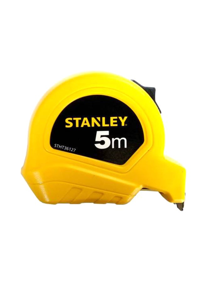 Stanley - Plastic Short Measuring Tape Yellow/Black 5meter - Image 1