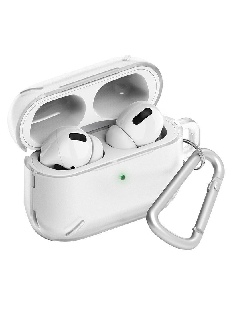 Ringke - Layered Designed Case For AirPods Pro With Hard PC Matte Clear - Image 1