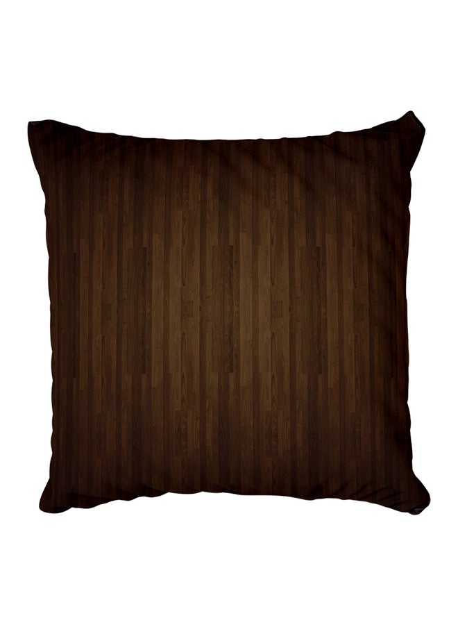Decorative Printed Pillow Cover Brown