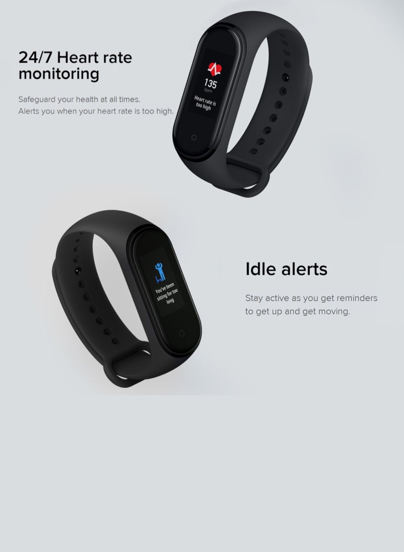 Mi Band 4 Intelligent Bracelets Limited Edition Wristband Black  - Image 4