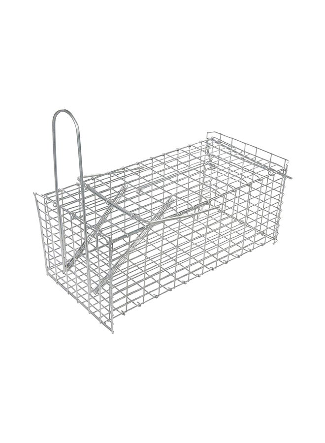 Generic - Rat Cage Trap Silver 30 x 20 x 17centimeter - Image 1