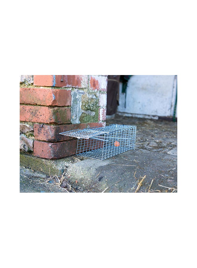 Generic - Rat Cage Trap Silver 30 x 20 x 17centimeter - Image 1